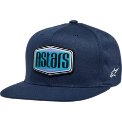ALPINESTARS Belvedere Flat Bill Hat - Navy - One Size 1232-81050-70