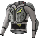 ALPINESTARS Bionic Action Jacket - Gray/Yellow - Medium 6506818-9355-M