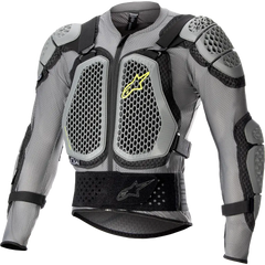 ALPINESTARS Bionic Action v2 Protection Jacket - Gray/Black/Yellow - Small 6506823-915-S