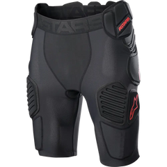 ALPINESTARS Bionic Pro Protection Shorts - Black/Red - XL 6507523-13-XL