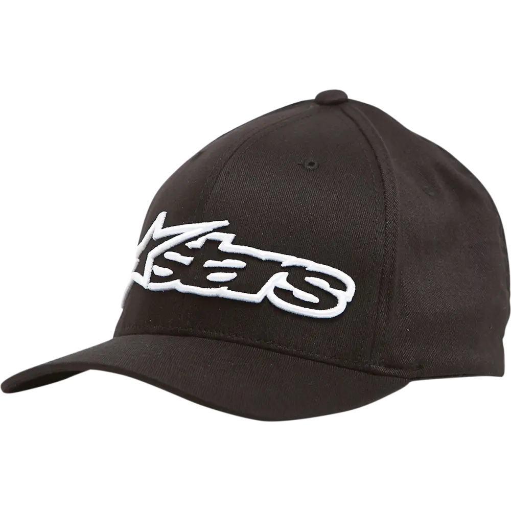 ALPINESTARS Blaze Flexfit? Hat - Black/White - Large/XL 1039810051020LX