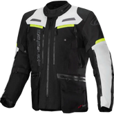 ALPINESTARS Bogota Pro Drystar? Jacket - Dark Black/Ice Gray/Yellow Fluo - Large 3207023-1381-L