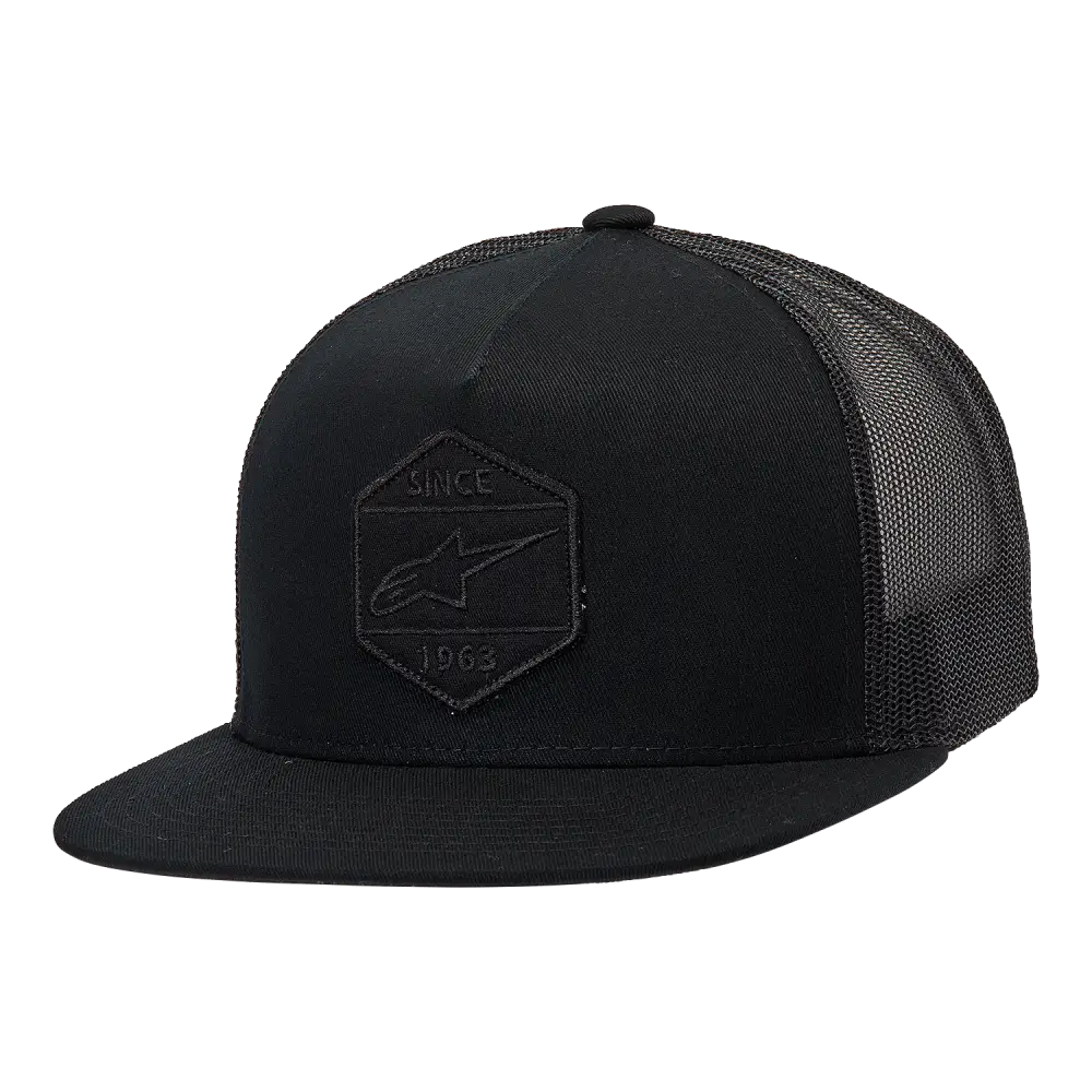 ALPINESTARS Bolt Trucker Hat - Black/Black - One Size 1213810141010OS