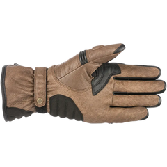 ALPINESTARS Cafe Divine Drystar? Leather Gloves - Brown/Black - 2XL 3528318-82-2X
