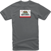 ALPINESTARS Cali 2.0 T-Shirt - Charcoal - 2XL 121272070182X