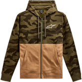 ALPINESTARS Camo Block Hoodie - Military/Sand - 2XL 12135105069232X