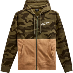 ALPINESTARS Camo Block Hoodie - Military/Sand - Medium 1213510506923M