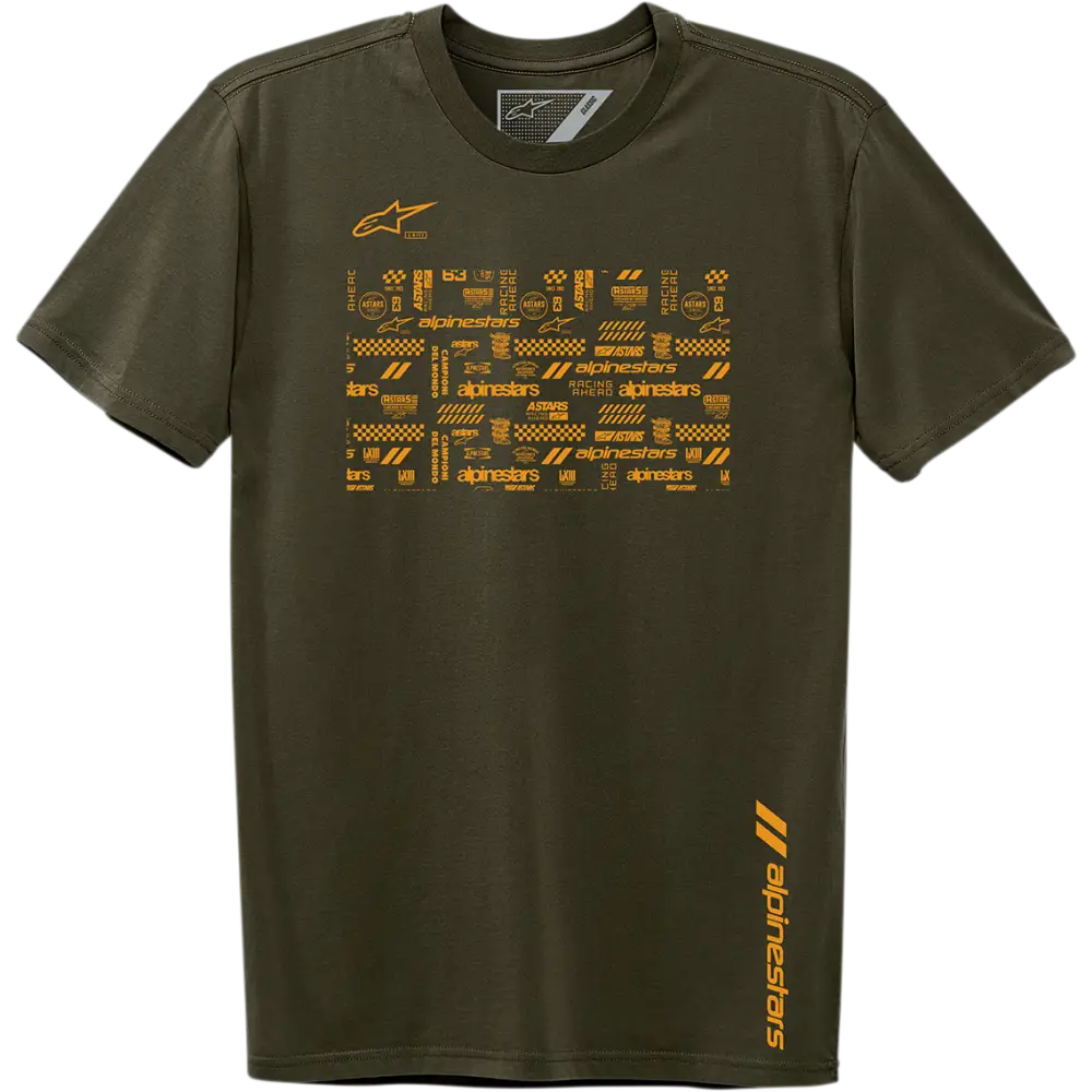 ALPINESTARS Chaotic T-Shirt - Military Green - Large 123072109690L