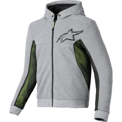 ALPINESTARS Chrome Air Sport Hoodie - Heather Gray/Black - Medium 4200425-9196-M