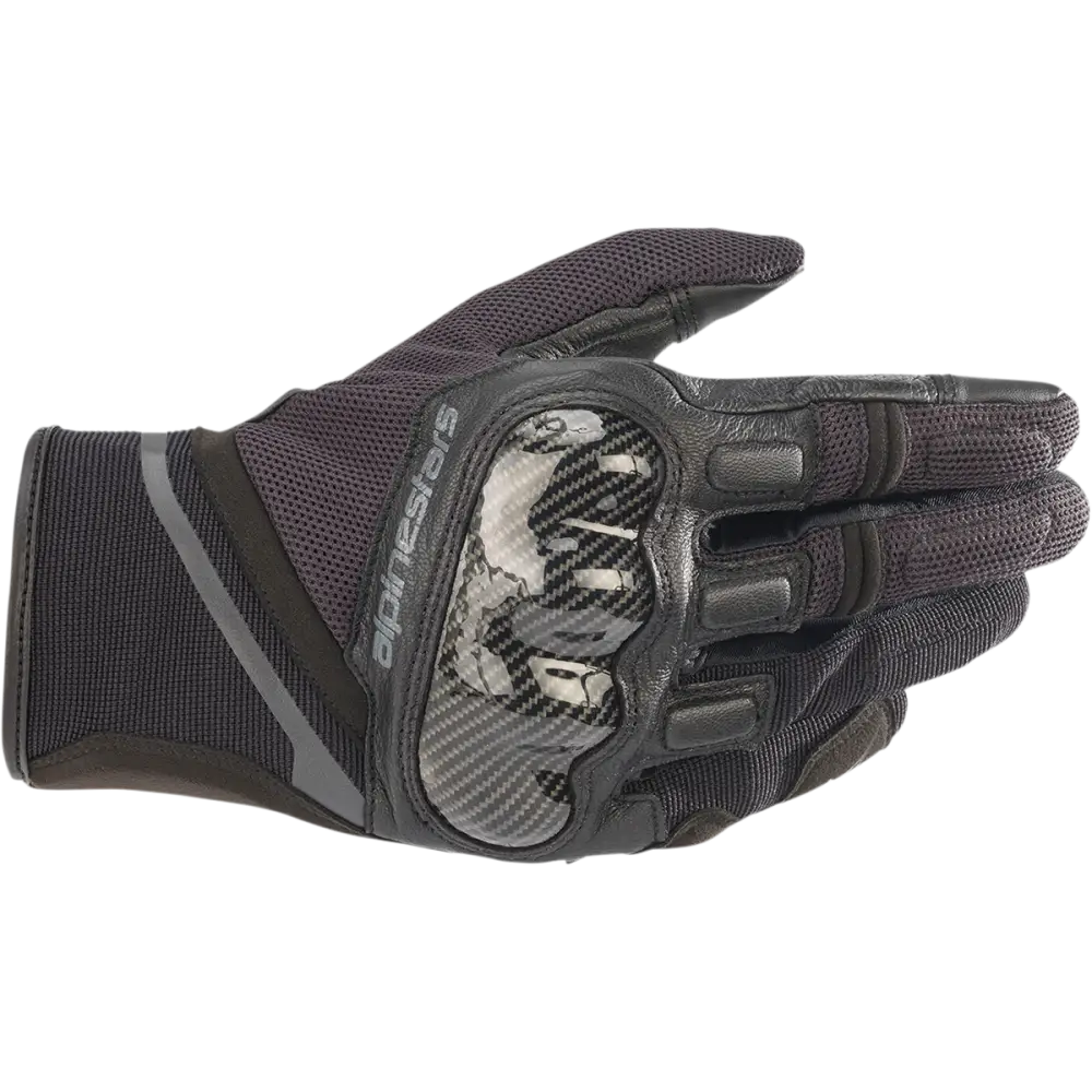 ALPINESTARS Chrome Gloves - Black/Tar Gray - Medium 3568721-1169-M