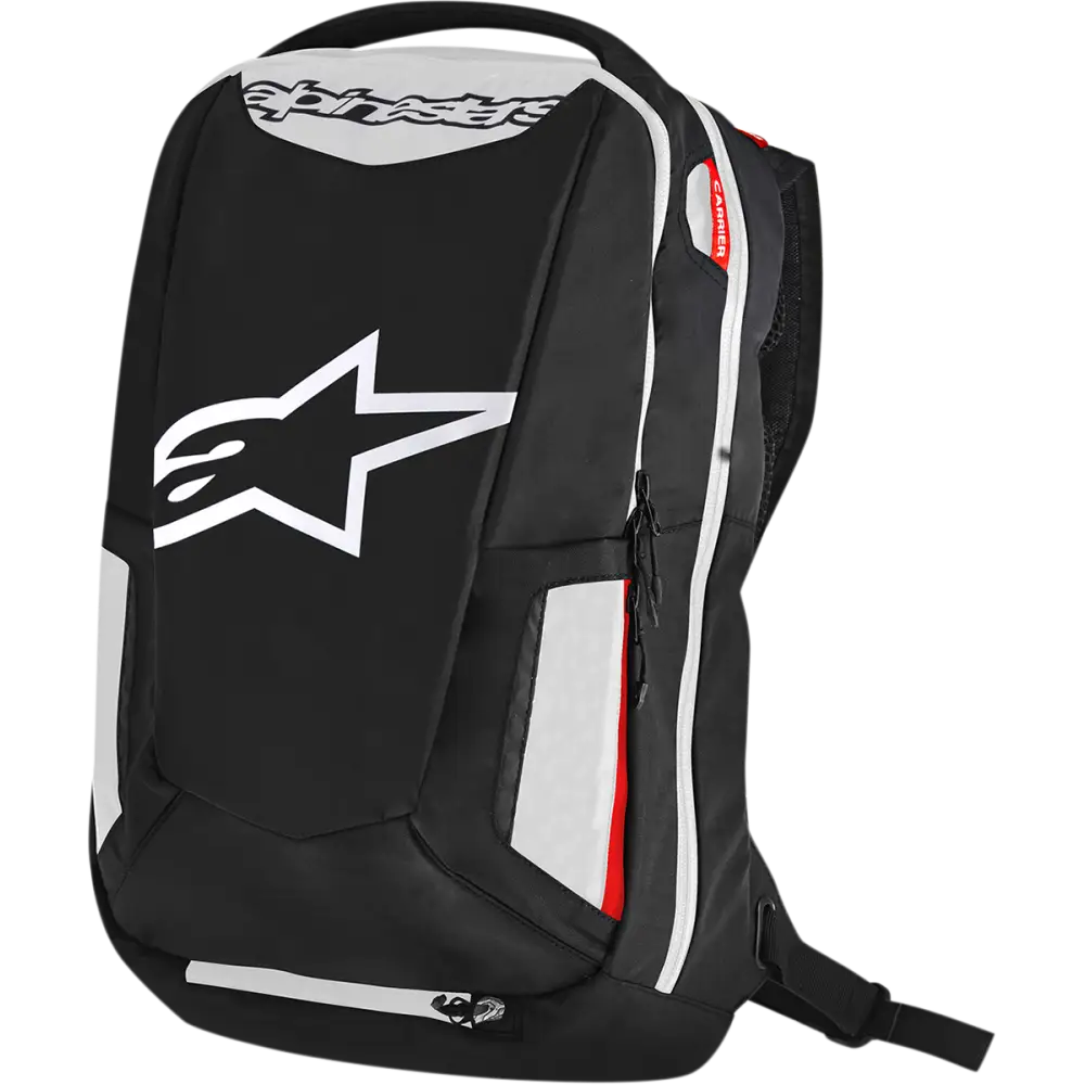 ALPINESTARS City Hunter Backpack - Black/White/Red 6107717-123