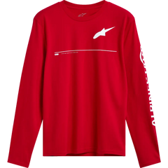 ALPINESTARS Committed Long-Sleeve CSF T-Shirt - Red - XL 1215-71200-30-XL