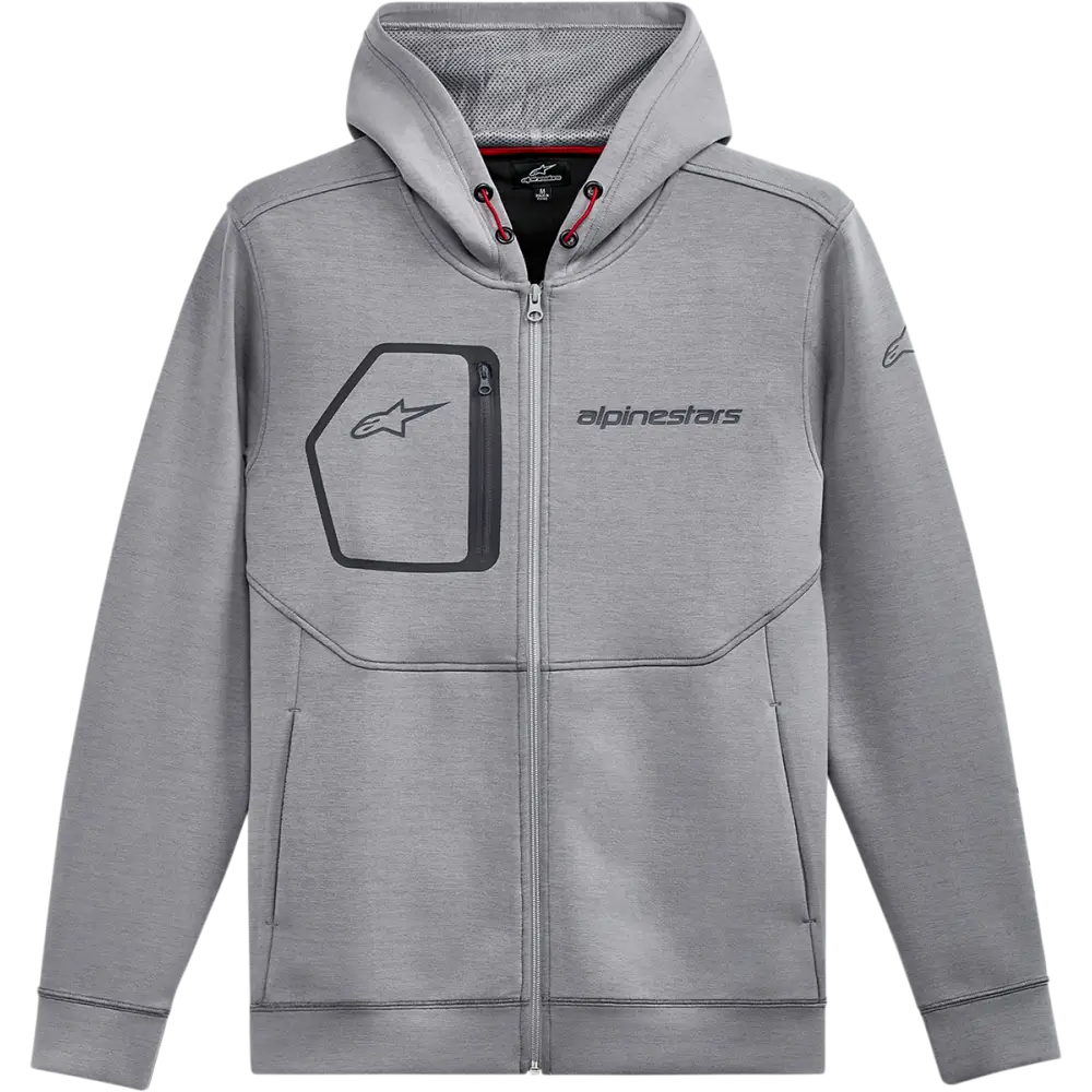 ALPINESTARS Convex Tech Hoodie - Heather Gray - 2XL 12125302010262X