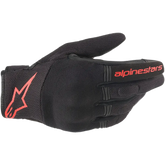 ALPINESTARS Copper Gloves - Black/Fluo Red - 2XL 3568420-1030-2X