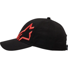 ALPINESTARS Corp Snap 2 Hat - Black/Warm Red - One Size 1211810091523OS