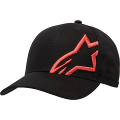 ALPINESTARS Corp Snap 2 Hat - Black/Warm Red - One Size 1211810091523OS