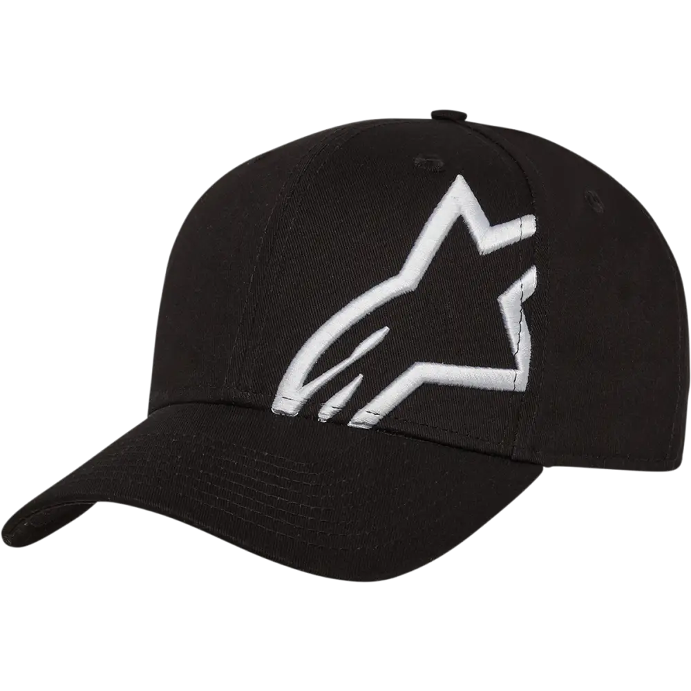 ALPINESTARS Corp Snap 2 Hat - Black/White - One Size 1211810091020OS