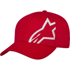 ALPINESTARS Corp Snap 2 Hat - Red/White - One Size 1211810093020OS