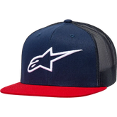 ALPINESTARS Corp Trucker Hat - Navy/Red - One Size 1025810037030OS