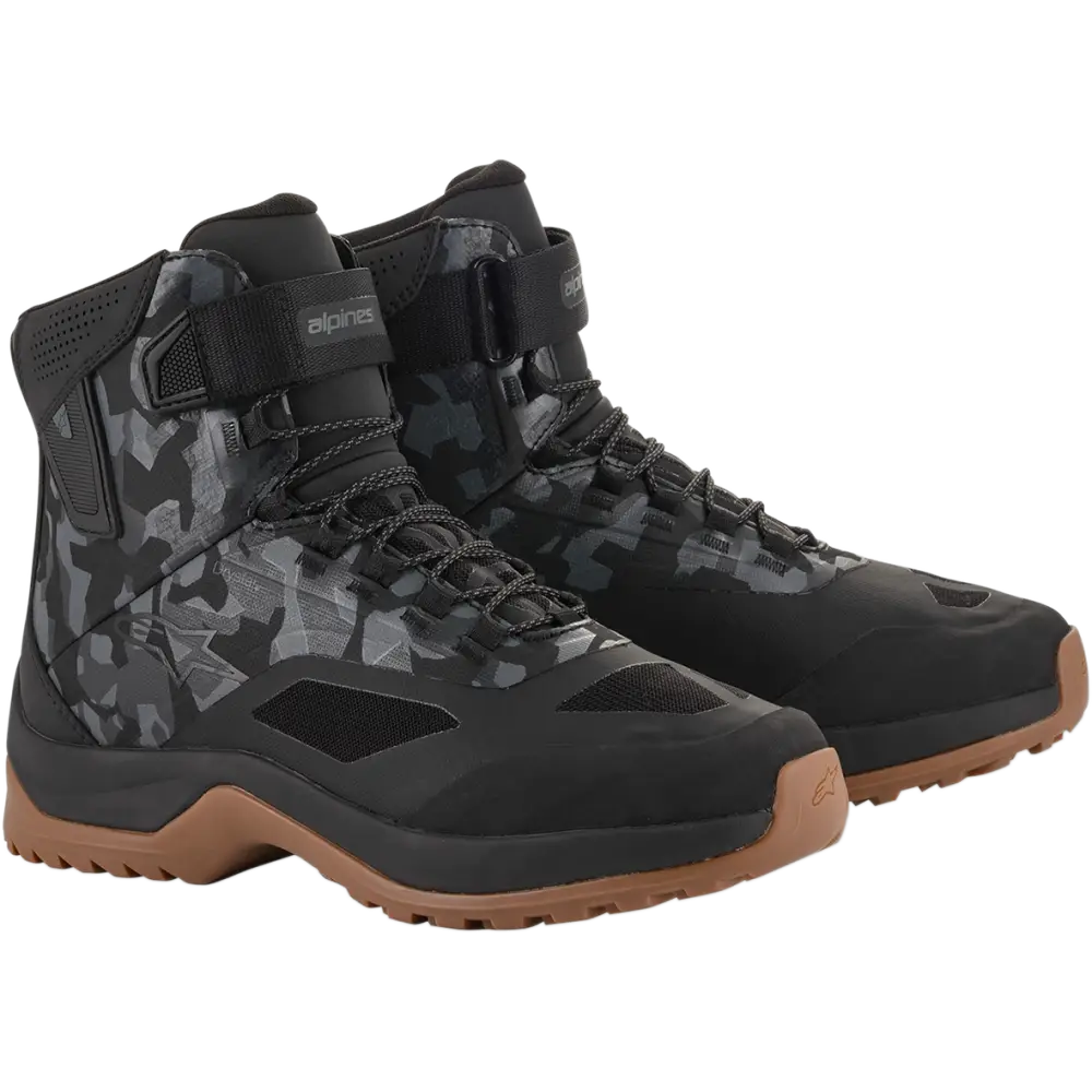 ALPINESTARS CR-6 Drystar? Shoes - Black/Gray/Gunmetal - US 10.5 2611020908410.5