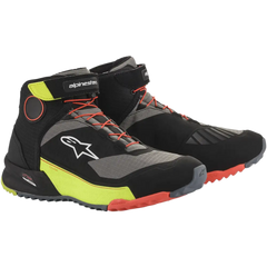 ALPINESTARS CR-X Drystar? Shoes - Black/Red/Yellow Fluorescent - US 13 2611820153813