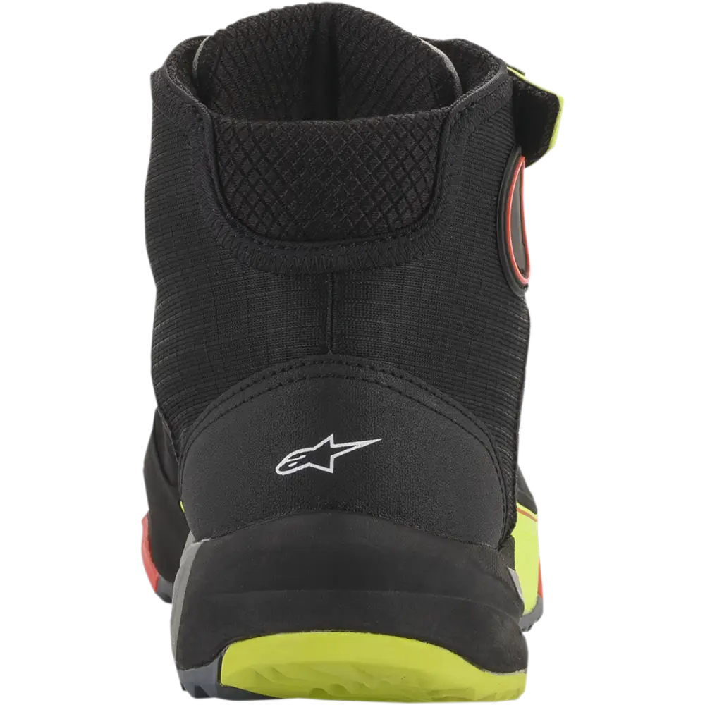 ALPINESTARS CR-X Drystar? Shoes - Black/Red/Yellow Fluorescent - US 9.5 261182015389.5