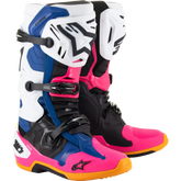 ALPINESTARS Daytona Coast Limited Edition Tech 10 Boots - White/Blue/Pink - US 9 2010020-2014-9
