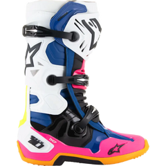 ALPINESTARS Daytona Coast Limited Edition Tech 10 Boots - White/Blue/Pink - US 12 2010020-2014-12