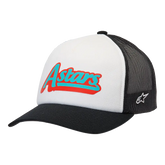 ALPINESTARS Delivery Trucker Hat - White/Black - One Size 1213810102010OS