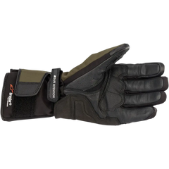 ALPINESTARS Denali Aerogel Drystar? Gloves - Black Forest/Fluo Yellow - 3XL 3526922-1685-3X