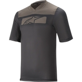 ALPINESTARS Drop 4.0 Short-Sleeve Jersey - Black/Gray - Small 1766220-1065-SM