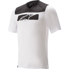 ALPINESTARS Drop 4.0 Short-Sleeve Jersey - White/Black - XL 1766220-21-XL