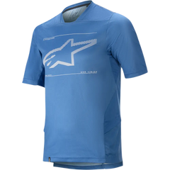 ALPINESTARS Drop 6.0 Short-Sleeve Jersey - Blue - Small 1766320-7310-SM