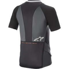 ALPINESTARS Drop 8.0 Short-Sleeve Jersey - Black/Coral - 2XL 1766621-1793-2X