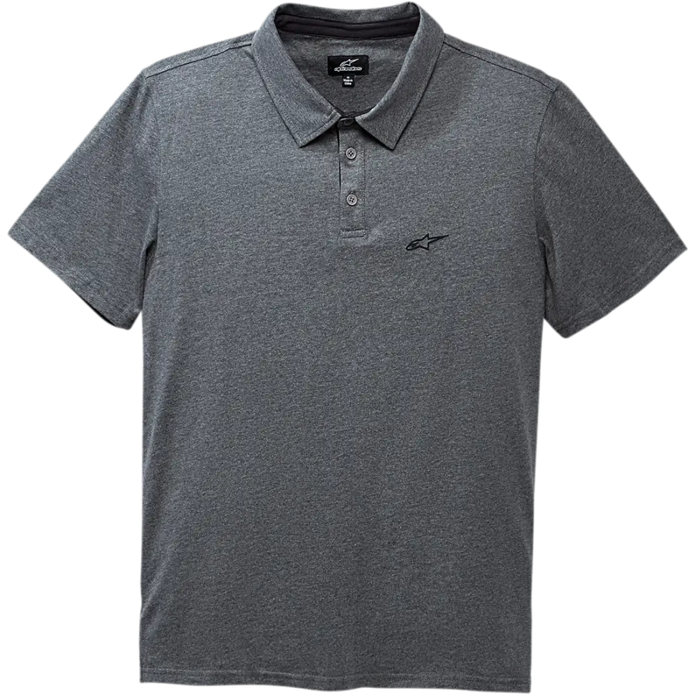 ALPINESTARS Eternal Polo Shirt - Heather Charcoal - Large 101841004191BL