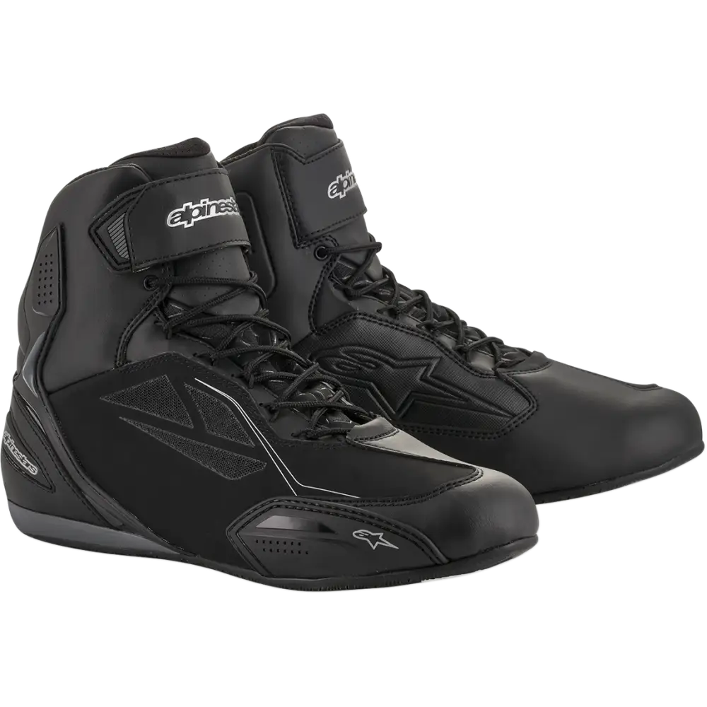 ALPINESTARS Faster-3 Drystar? Shoes - Black/Silver - US 6.5 2540919-119-6.5