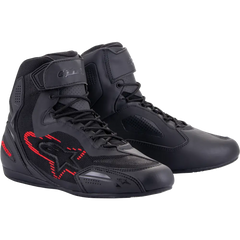 ALPINESTARS Faster-3 Rideknit? Shoes - Black/Gray/Red - US 8.5 2510319-1993-85