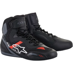 ALPINESTARS Faster-3 Rideknit? Shoes - Black/Gray/Red - US 8.5 2510319116585