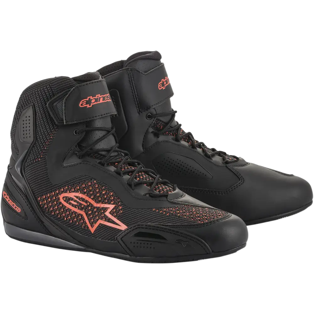 ALPINESTARS Faster-3 Rideknit? Shoes - Black/Red - US 8 251031910308