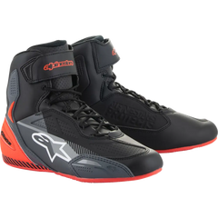 ALPINESTARS Faster-3 Shoes - Black/Gray/Red - US 11 2510219-1130-11