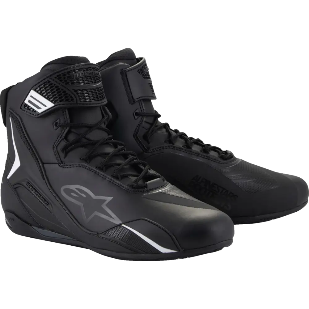 ALPINESTARS Faster-4 Shoes - Black - US 10 2510425-10-10