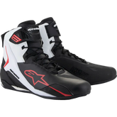 ALPINESTARS Faster-4 Shoes - Black/White/Red - US 10 2510425-123-10