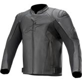 ALPINESTARS Faster v2 Leather Jacket - Black - US 38 / EU 48 3103521-1100-48