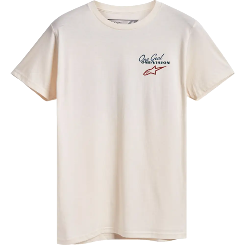 ALPINESTARS Flagged T-Shirt - Natural - 2XL 123372150912XL