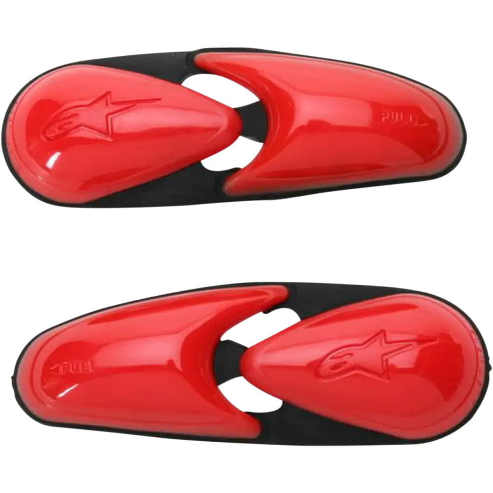 ALPINESTARS Flexible Toe Sliders - Red 25SLITECH-RD