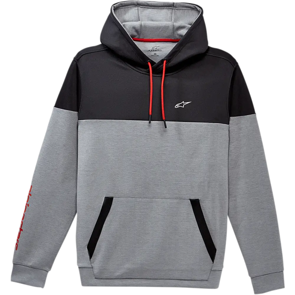 ALPINESTARS Focus Pullover Hoodie - Heather Gray - Medium 1230512001026M