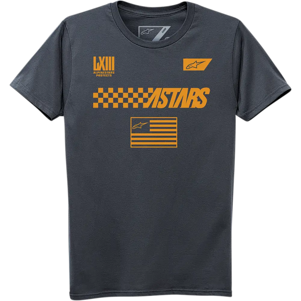 ALPINESTARS Front T-Shirt - Charcoal - XL 12307211118XL