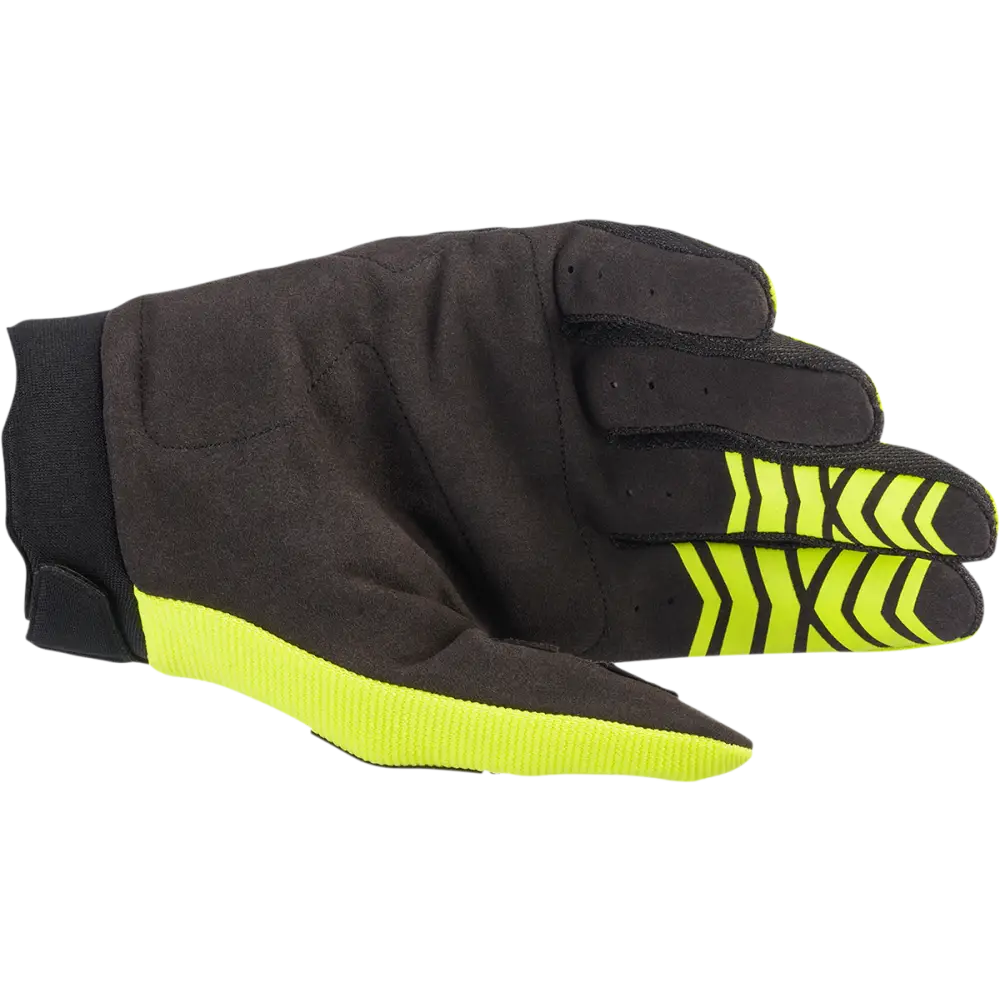 ALPINESTARS Full Bore Gloves - Fluo Yellow/Black - Large 3563622-551-L