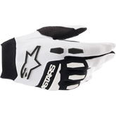 ALPINESTARS Full Bore Gloves - White/Black - 2XL 3563622-21-2X