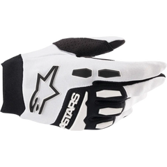 ALPINESTARS Full Bore Gloves - White/Black - Large 3563622-21-L